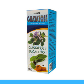 JARABE GUAYATOSE® GUAYACOL Y EUCALIPTO CJA.FCO.250ml Clave:3610