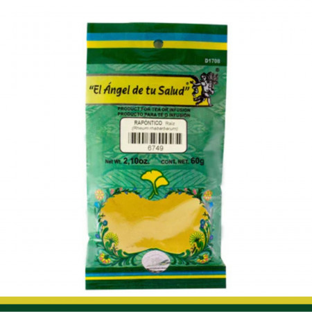 PVO. RAPONTICO Raíz BSA.60g Clave:6749