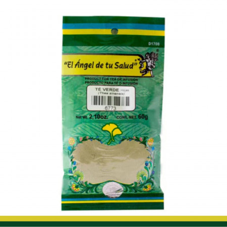 PVO. TE VERDE Hojas BSA.60g Clave:6773
