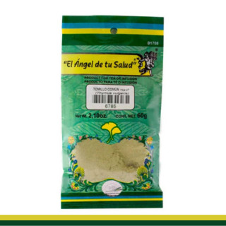 PVO. TOMILLO COMUN Hoja C/T BSA.60g Clave:6785