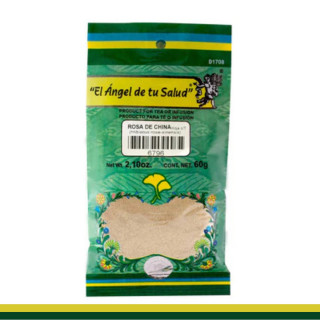 PVO. ROSA DE CHINA Hoja C/T BSA.60g Clave:6796
