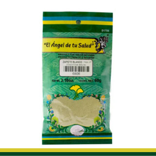 PVO. ZAPOTE BLANCO Hoja C/T BSA.60g Clave:6806