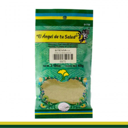 PVO. STEVIA ORGANICA BSA.60g Clave:6975