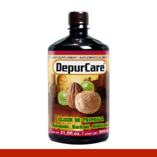 ELIXIR DEPURACURE® TRIPHALA CJA.FCO.900ml Clave:1825