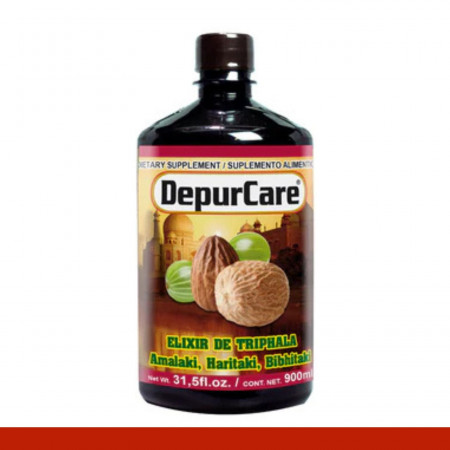 ELIXIR DEPURACURE® TRIPHALA CJA.FCO.900ml Clave:1825