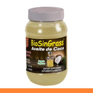 AC.NAT. BIOSINGRASS® COCO EXTRA VIRGEN SIN AROMA FCO. 500ml Clave:0125