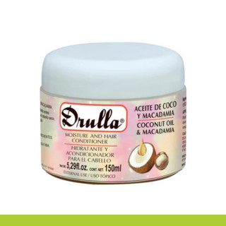 HIDR.ACON. DRULLA® AC. COCO Y MACADAMIA TARRO 150g Clave:0128