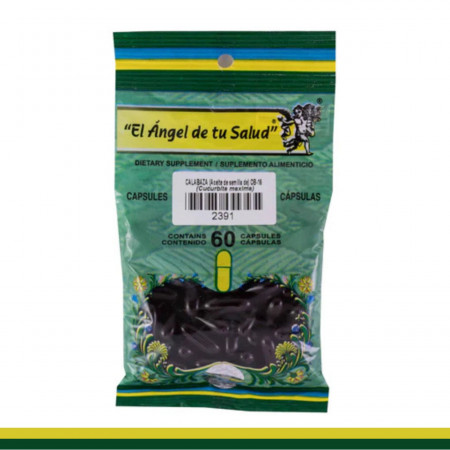 CAPS.B. CALABAZA (Aceite semilla de) Adultos BSA.60pz Clave:2391
