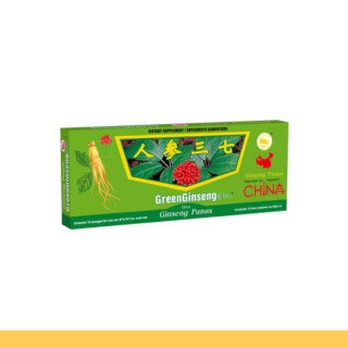 AMP.ING. GREENGINSENG FEM® GINSENG PANAX CJA.10x20ml Clave:1714