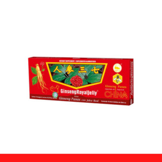 AMP.ING. GINSENGROYALJELY® GINSENG Y JALEA REAL CJA.10x20ml Clave:1715