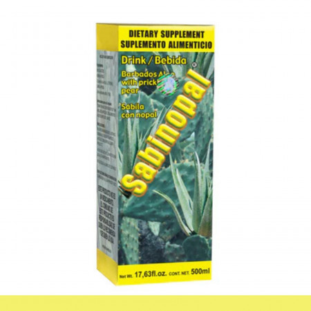 BEBIDA SABINOPAL® SABILA CON NOPAL BOT.500ml Clave:1806