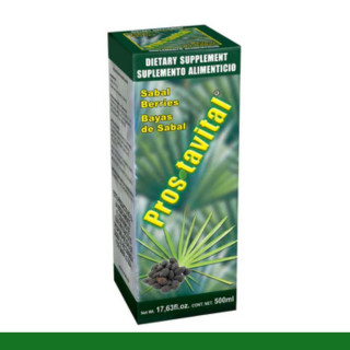 BEBIDA PROSTAVITAL® BAYAS DE SABAL CJA.BOT.500ml Clave:1808