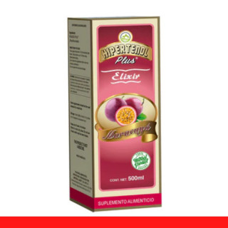 ELIXIR HIPERTENOL PLUS® MARACUYA FRUTO CJA.FCO.500ml Clave:1819