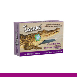 CAPS.D. JACARE® CARNE DE COCODRILO CJA.60pz Clave:1907