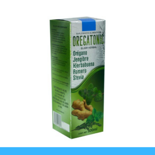 ELIXIR OREGATONIC® ELIXIR HERBAL CJA.FCO.500ml Clave:1826