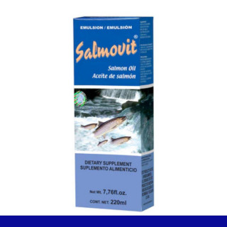 EMULSION SALMOVIT® AC. SALMON CJA.FCO.220ml Clave:3605