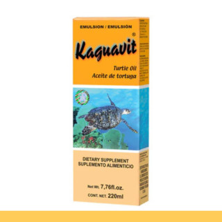 EMULSION KAGUAVIT® AC. TORTUGA CJA.FCO.220ml Clave:3606