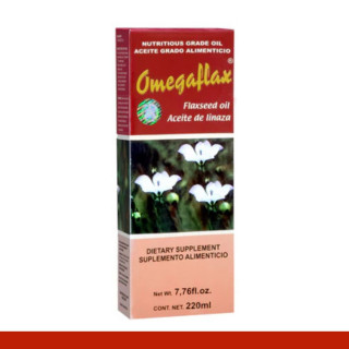 AC.ALIM. OMEGAFLAX® LINAZA DEL CANADA CJA.FCO.220ml Clave:3607
