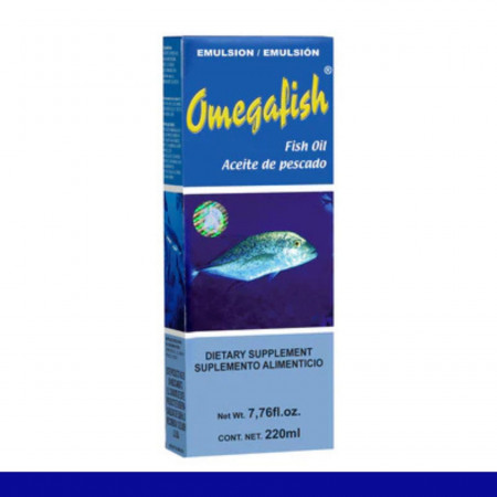 EMULSION OMEGAFISH® AC. PESCADO CJA.FCO.220ml Clave:3608