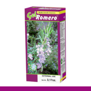 GEL COR. GELROMERO® HOJAS DE ROMERO CJA.FCO.90g Clave:4102