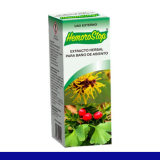EXT.H.B.A. HEMOROSTOP® RUSCO Y HAMAMELIS CJA.FCO.250ml Clave:4212