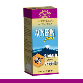 LOCION F.A. ACNEFIN PLUS® SHILAJIT Y PROPOLIS CJA.FCO.120ml Clave:4213