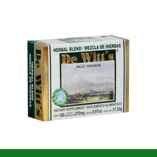 GRGS. DE WITT´S® MEZCLA DE HIERBAS CJA.100pz Clave:4308