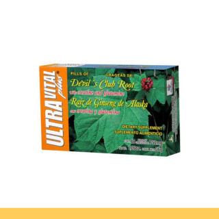 GRGS. ULTRAVITAL PLUS® GINSENG ALASKA, CREATINA, GLUTAMINA CJA.48pz Clave:4311