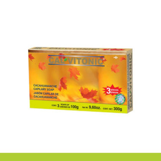 JABON C. CALVITONIC® CACAHUANANCHE COMPUESTO CJA.3pz Clave:4915