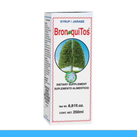 JARABE BRONQUITOS® MIEL, EUCALIPTO Y FENOGRECO CJA.FCO.250ml Clave:5404