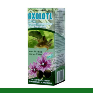 JARABE AXOLOTL® RABANO NEGRO Y MALVA CJA.FCO.250ml Clave:5405