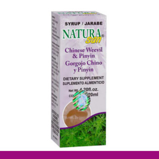 JARABE NATURASAN® GORGOJO CHINO Y PINYIN CJA.FCO.120ml Clave:5412