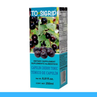 TONICO TOSIGRIP® CAPULIN CJA.FCO.250ml Clave:5414