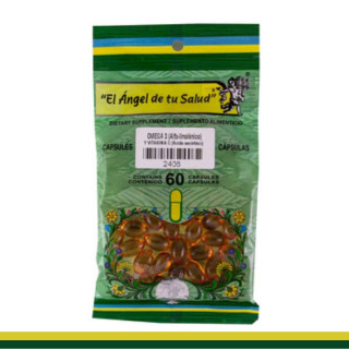 CAPS.B. OMEGA 3 (ALA) y VITAMINA C (niños) BSA.60pz Clave:2406