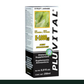 JARABE PLUVITAL® VITAMINA E1000 CJA.FCO.250ml Clave:5432