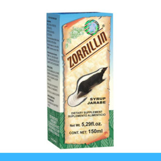 JARABE ZORRILLIN® MIEL, PROPOLEO, OCOTE Y MIRRA CJA.FCO.150ml Clave:5435