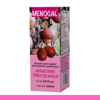 TONICO MENOCAL® AGUAJE CJA.FCO.250ml Clave:5455