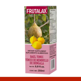 TONICO FRUTALAX® MEMBRILLO CJA.FCO.250ml Clave:5457