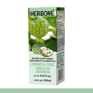 TONICO HERBONE® CHIRIMOYA CJA.FCO.250ml Clave:5459