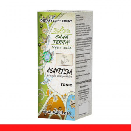 TONICO SANA TERRA® ASAFETIDA CJA.FCO.120ml Clave:5460