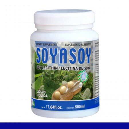 LIQUIDO SOYASOY® LECITINA DE SOYA FCO.500ml Clave:5909