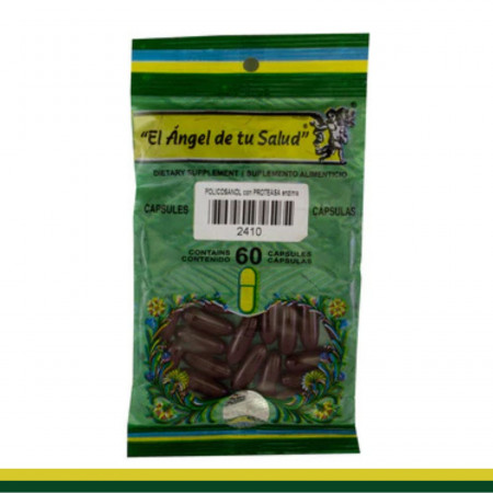 CAPS.B. PROTEASA con MULTIVITAMINICO BSA.60pz Clave:2410