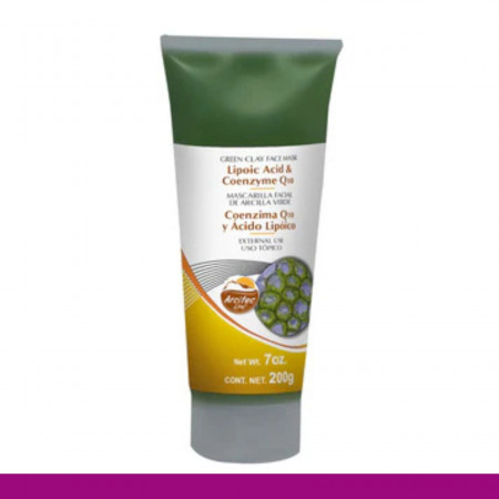 MASC.F. ARCITEC LINE® AR. VERDE, COENZIMA Q10 Y AC. LIPOICO TUBO 120g Clave:6412