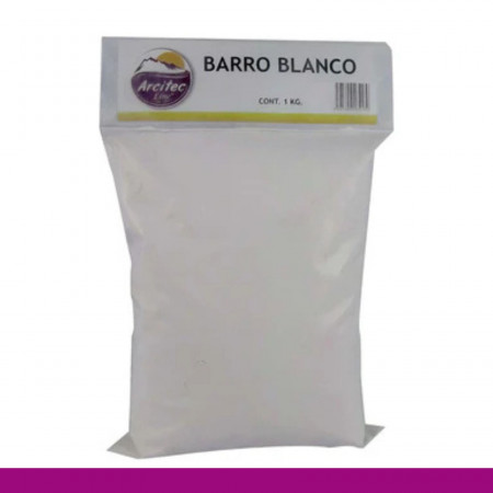 PVO. ARCITEC LINE® BARRO BLANCO BSA.1kg Clave:6416
