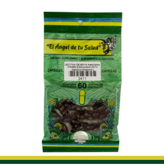 CAPS.B. LECITINA DE SOYA (fosfolipido) y VIT E BSA.60pz Clave:2411