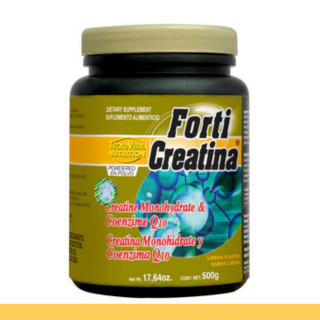 PVO. FORTICREATINA® CREATINA Y COENZIMA Q10 FCO.500g Clave:7103
