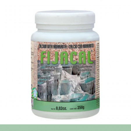 PVO. FIJACAL® CALCIO CON AMARANTO FCO.250g Clave:7110