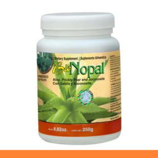 PVO. BIONOPAL® SABILA, XOCONOSTLE Y NOPAL FCO.250g Clave:7115