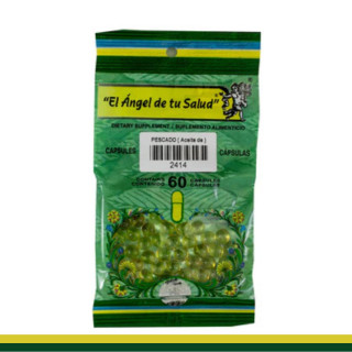 CAPS.B. PESCADO Aceite BSA.60pz Clave:2414