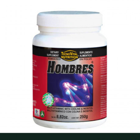 PVO. HOMBRES® MULTIVITAMINICO, COLINA E INOSITOL FCO.250g Clave:7125